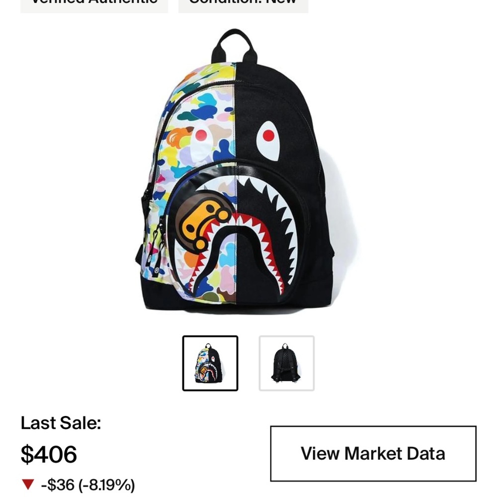 Bape backpack
